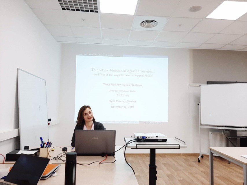 Highlights of the CInSt research seminar with Natalia Vasilenok
